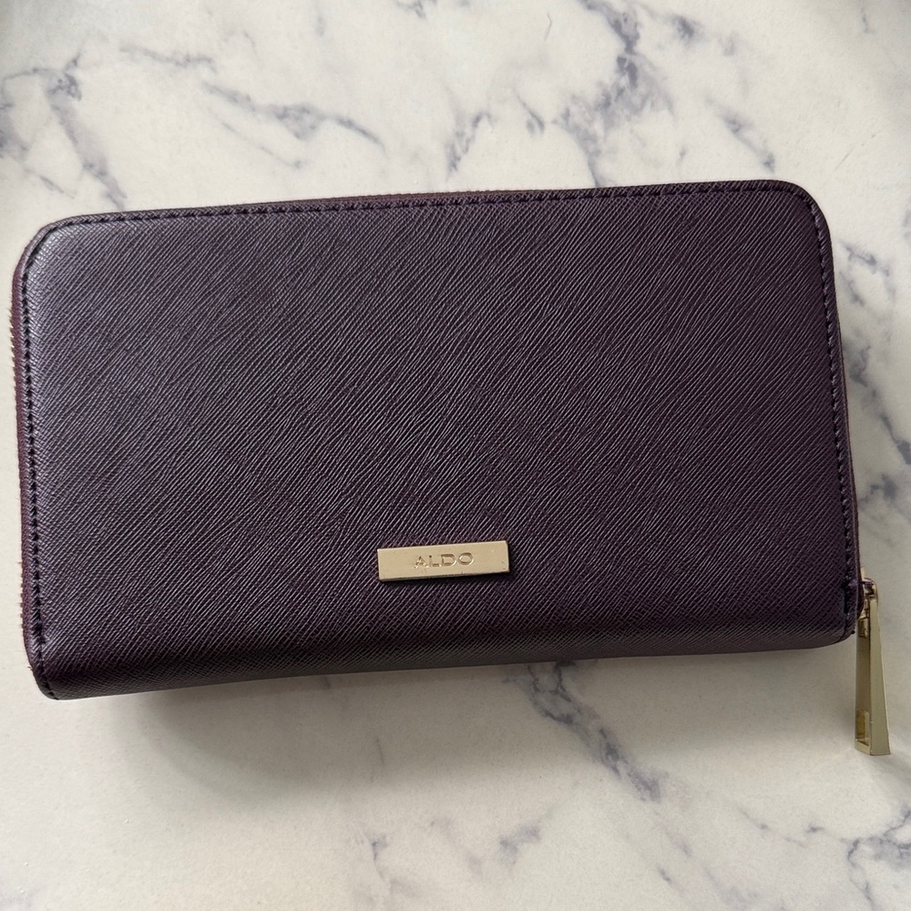 Aldo Dark Purple/ Maroon Women's Wallet